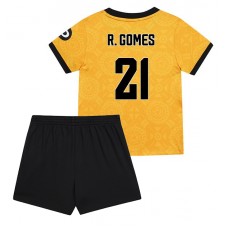 Wolves Rodrigo Gomes #21 Hjemmedraktsett Barn 2025-26 Kortermet (+ korte bukser)